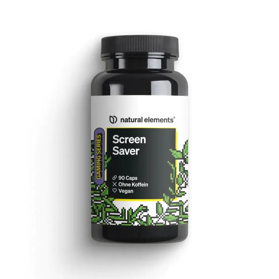 Natural Elements Screen Saver gélules pour les yeux 90, lutéine 20 mg