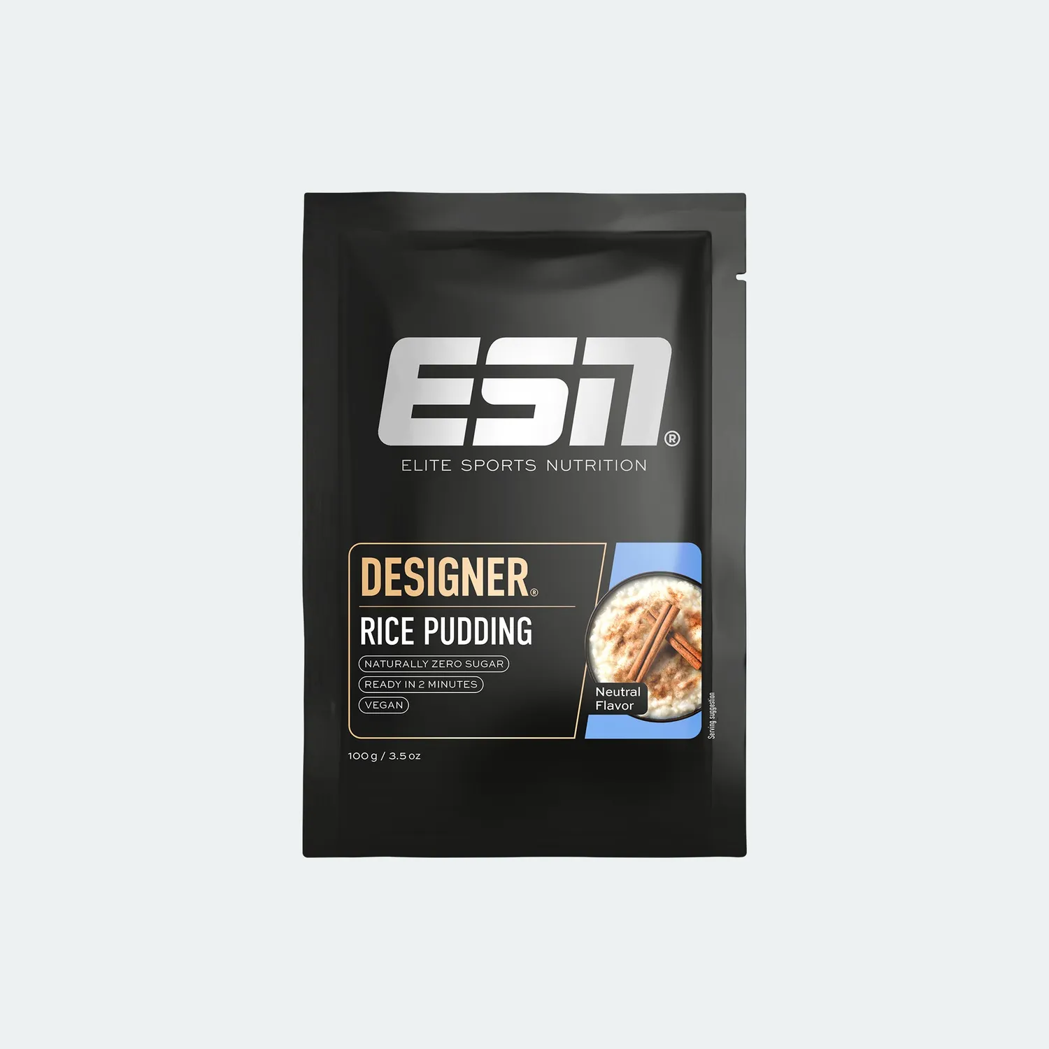 ESN Designer Rice Pudding crème de riz 1000 g rapide à préparer