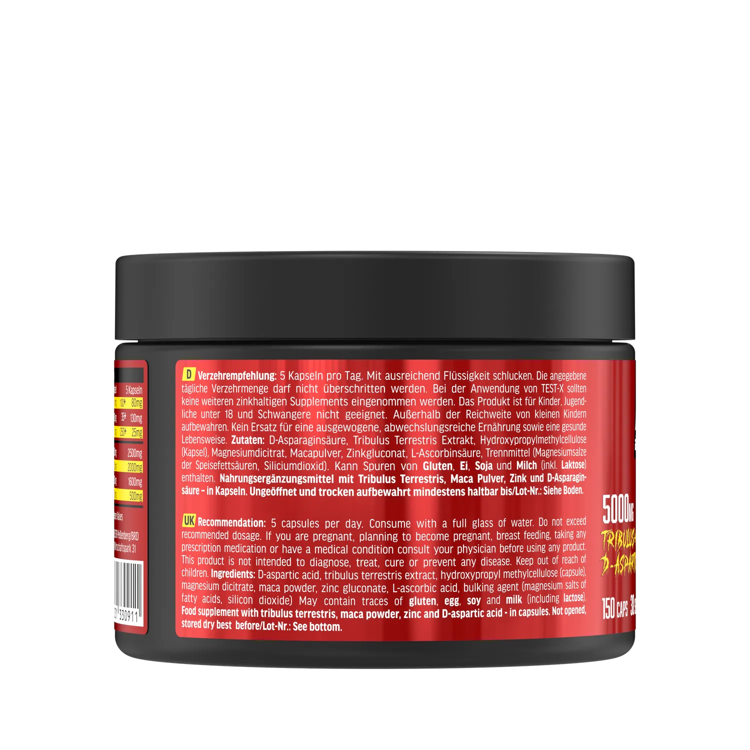AllStars Test-X Extreme T-Boost gélules Tribulus