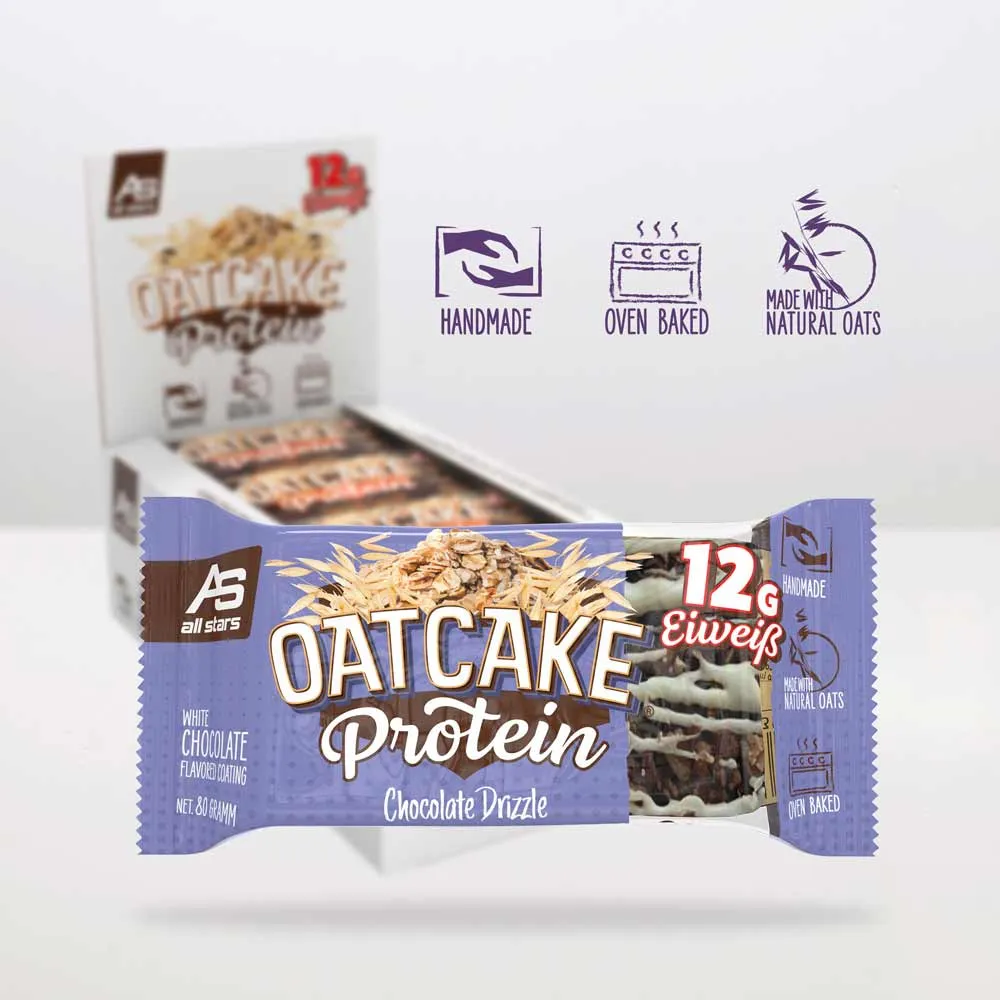 AllStars Oatcake Protein Bar barre protéinée Golden Syrup 1 barre 80 g