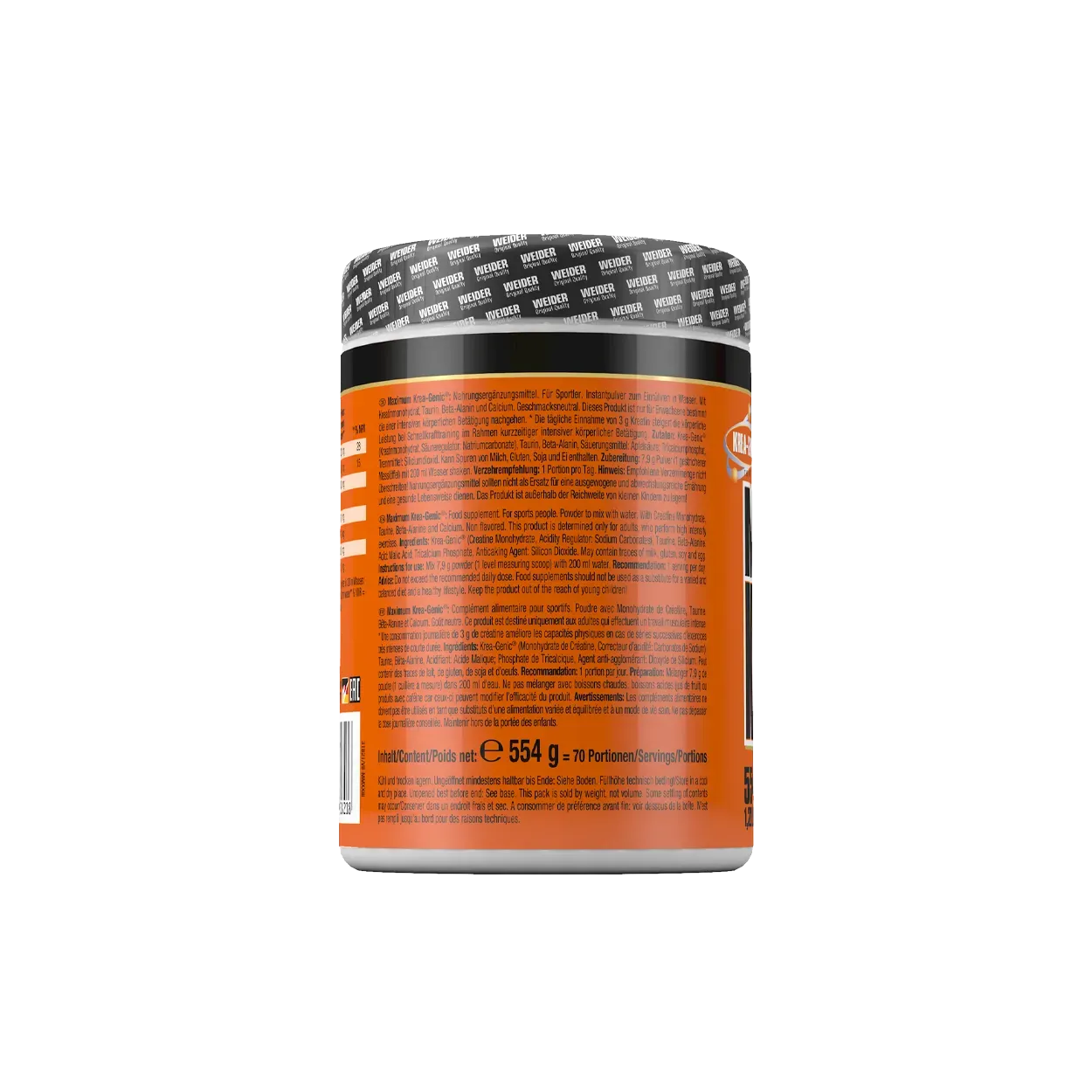 Weider Krea-Genic créatine en poudre neutre
