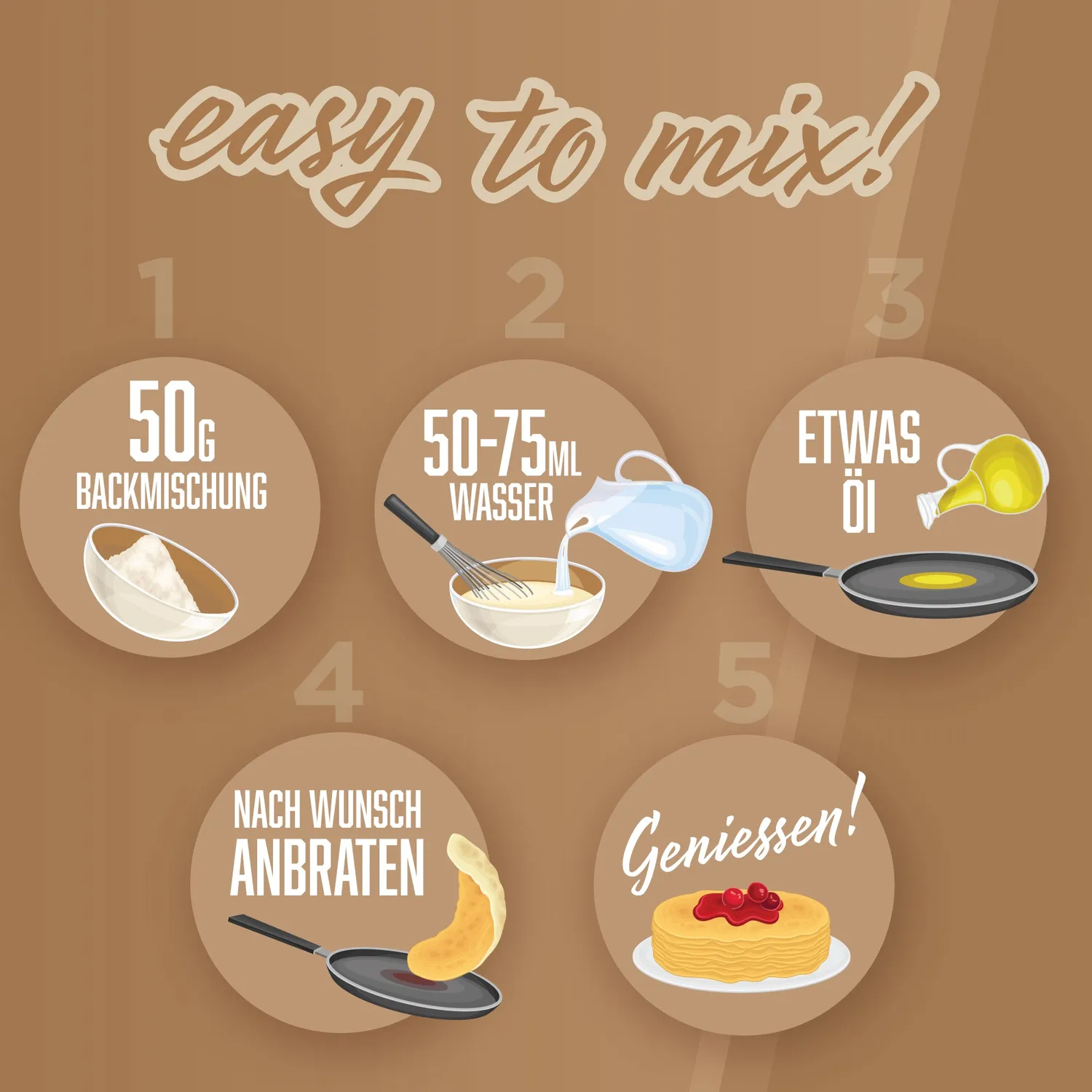AllStars Pancake Protein-Mix préparation pour pancakes 600 g