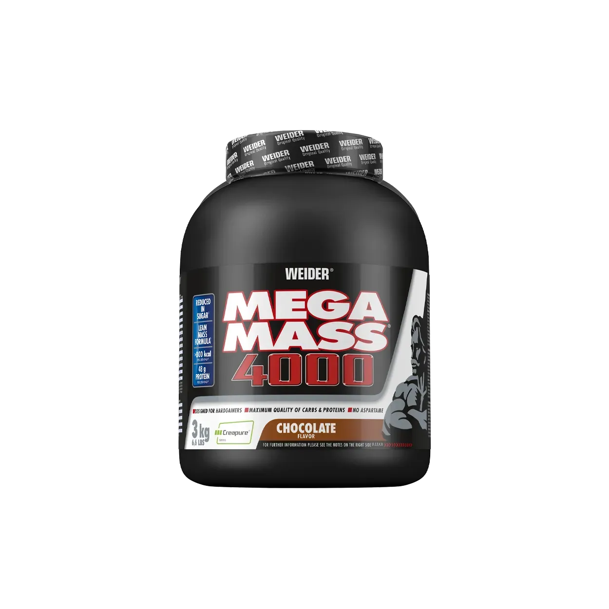 Weider Mega Mass 4000 weight gainer en poudre