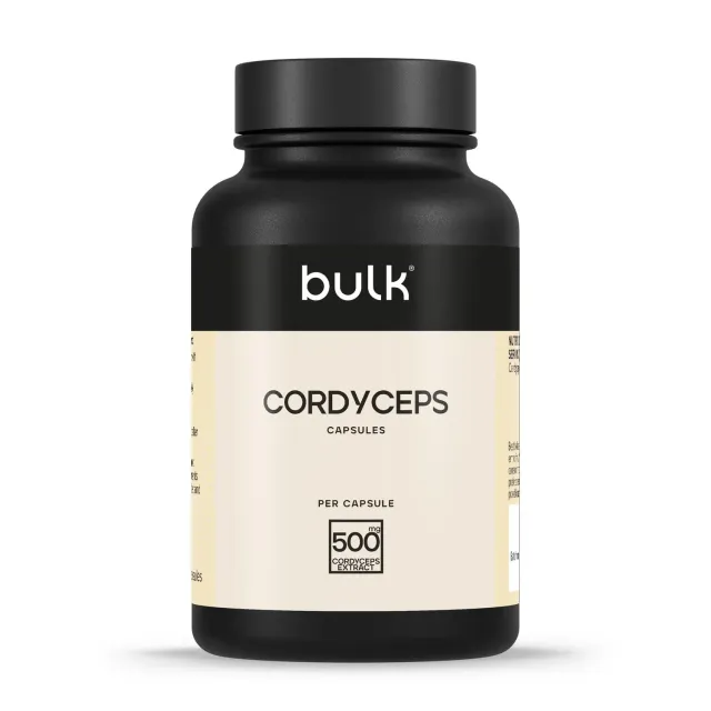BULK Cordyceps Capsules gélules 30 unités extrait 500 mg