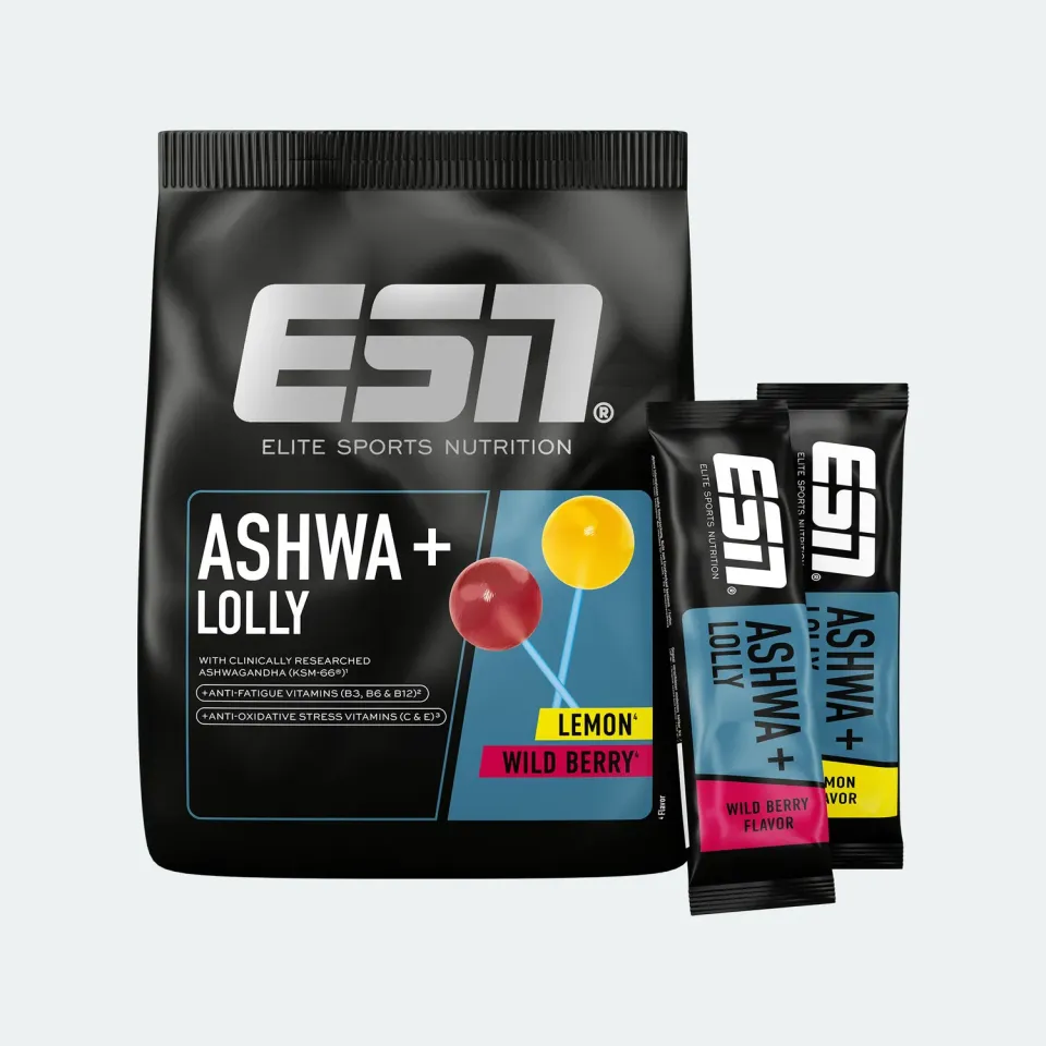 ESN Ashwagandha Lolly Ashwa+ sucette mixte 10x9,6g