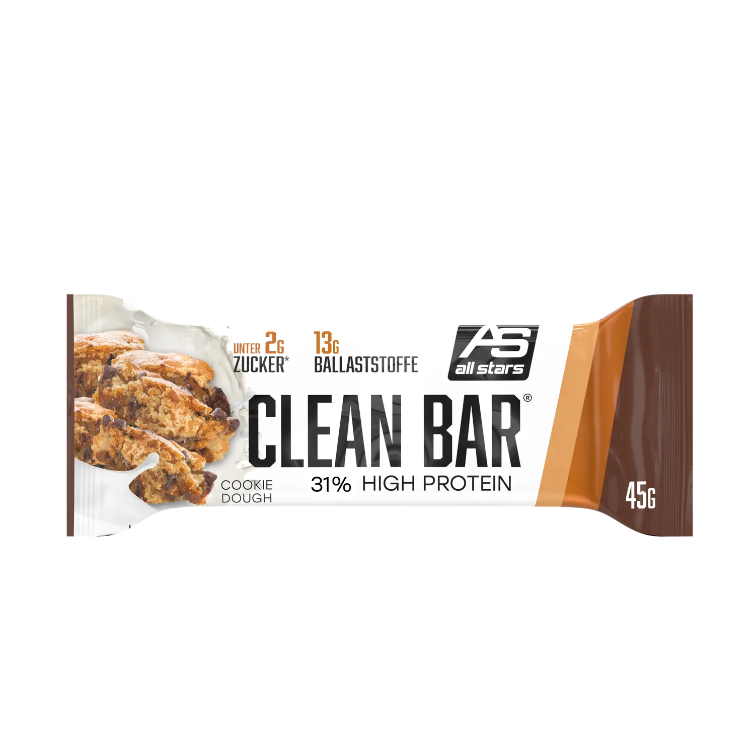 AllStars Clean Bar barre protéinée 1 x 45 g Peanut Butter Chocolate
