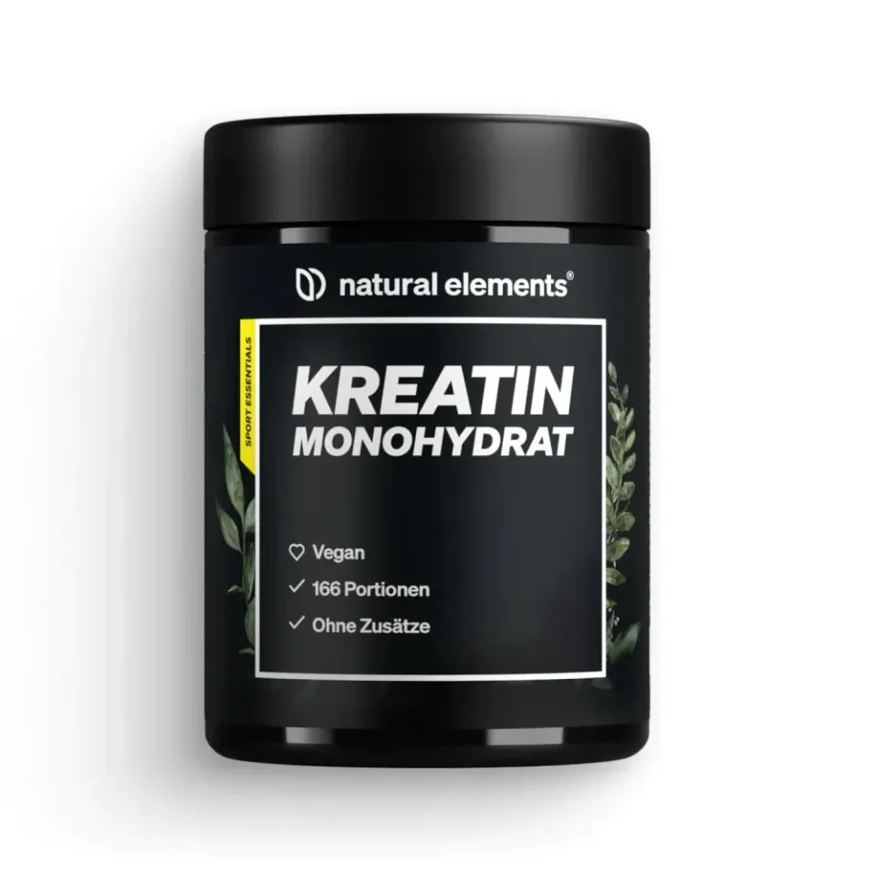 Natural Elements créatine monohydrate poudre 500 g 5 mois