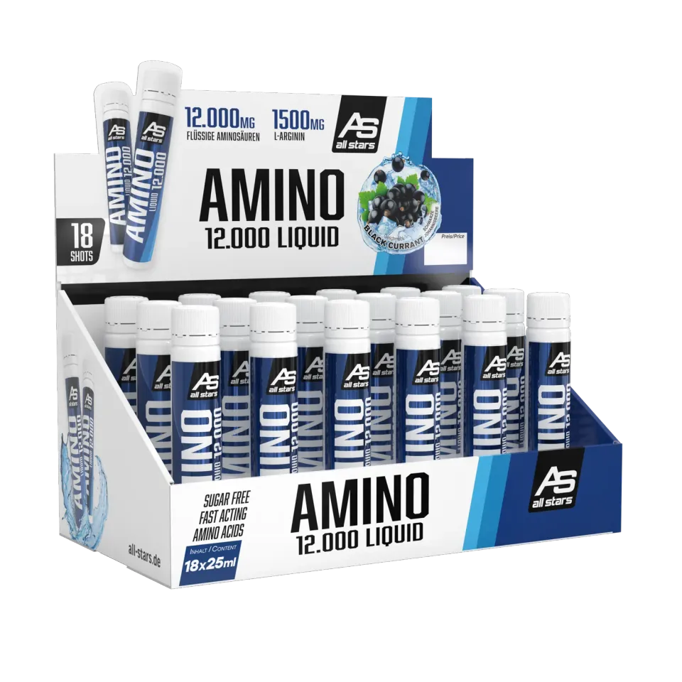 AllStars Amino 12.000 shot amino 18 x 25 ml orange