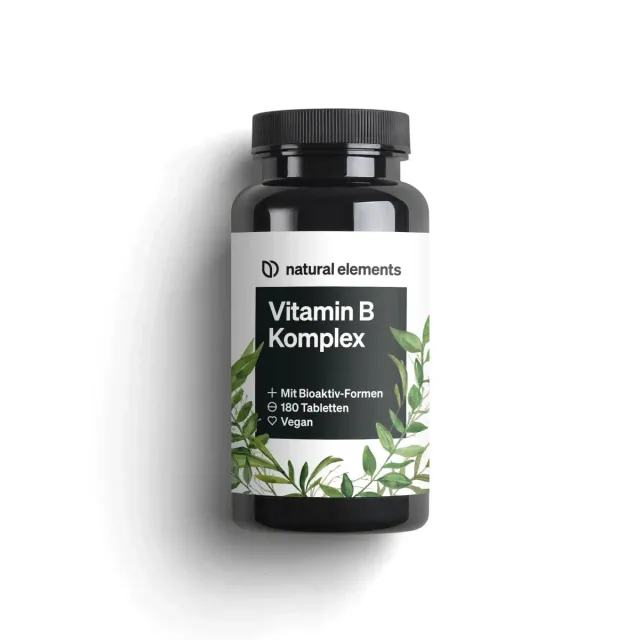 Natural Elements Complexe vitamine B comprimés 240 végan
