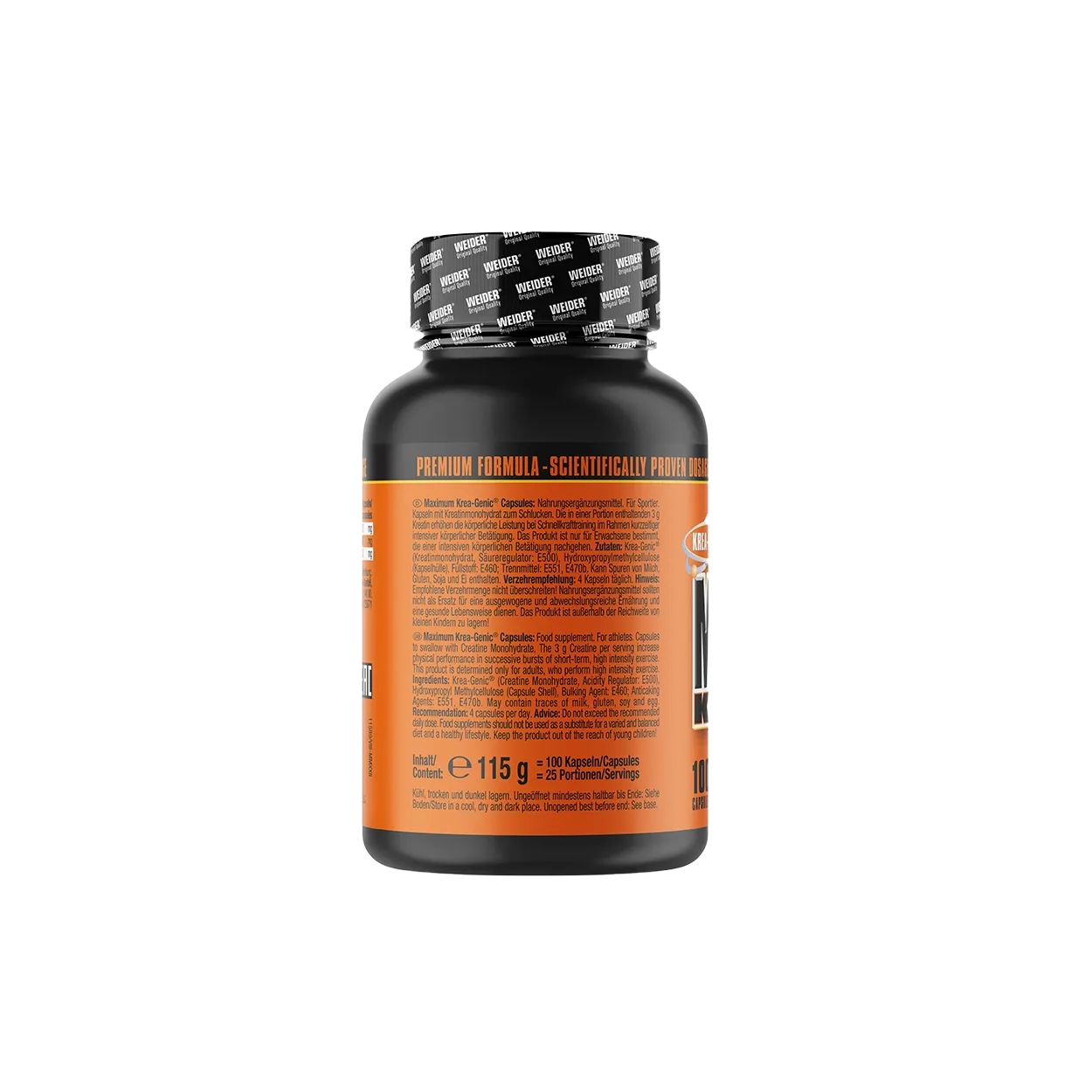Weider Krea Genic Caps créatine 100 gélules