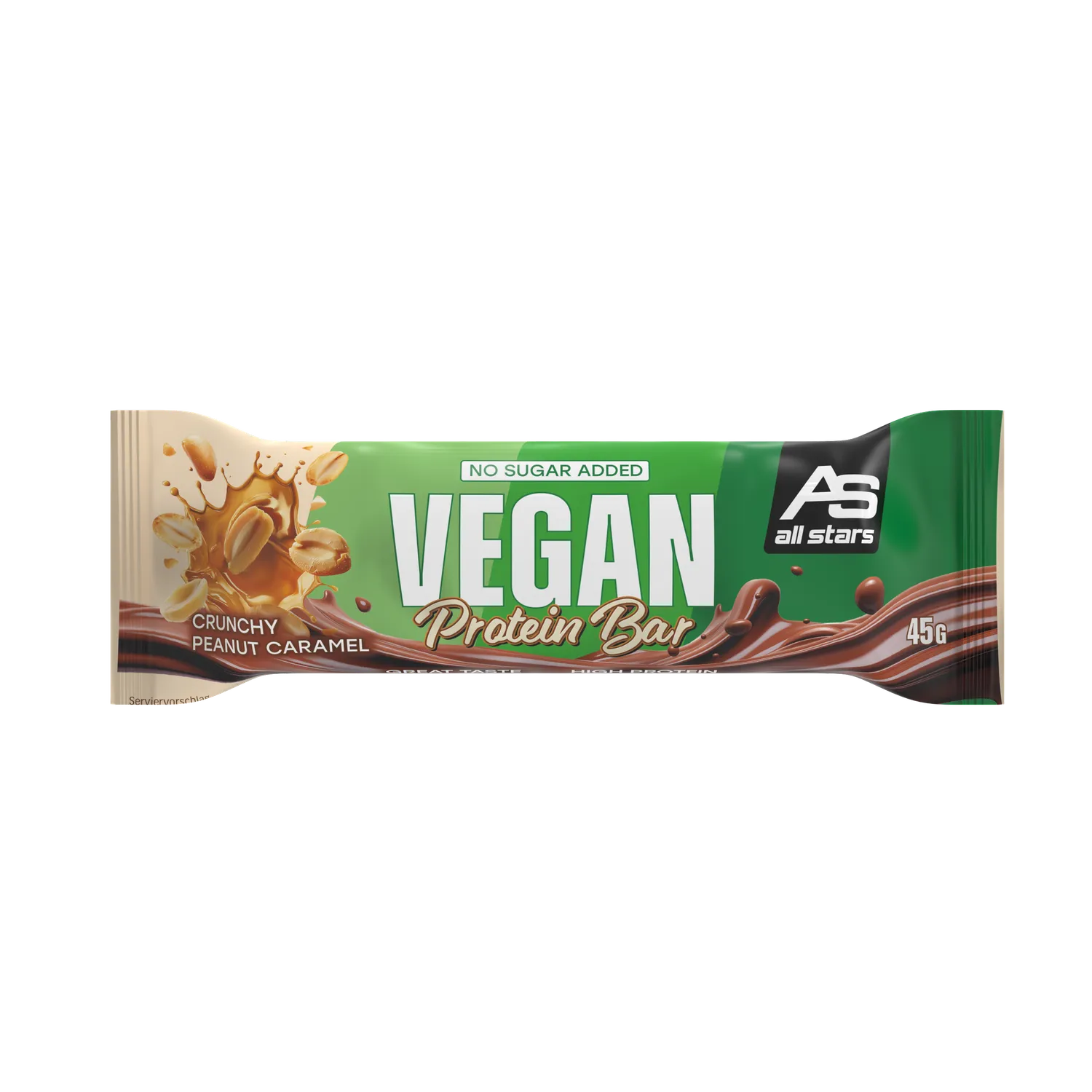 AllStars Vegan Protein Riegel barre protéinée Peanut-Caramel 1 barre végétale