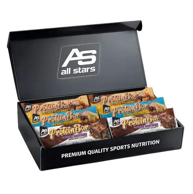 AllStars Fluffy Protein Bar Riegel Try Box barres 5 x 50 g moelleuses