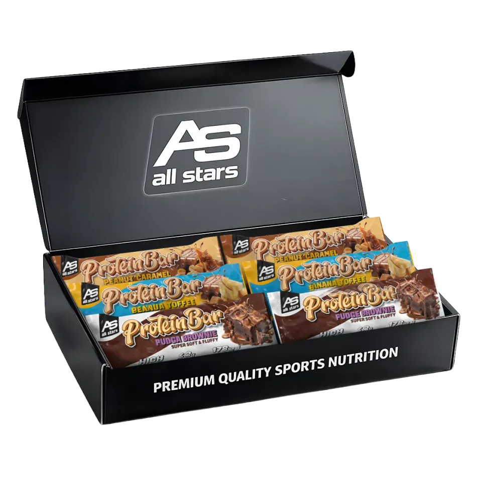 AllStars Fluffy Protein Bar Riegel Try Box barres 5 x 50 g moelleuses