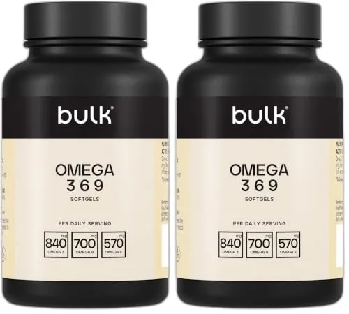 BULK Oméga 3 6 9 gélules 1000 mg 90 unités
