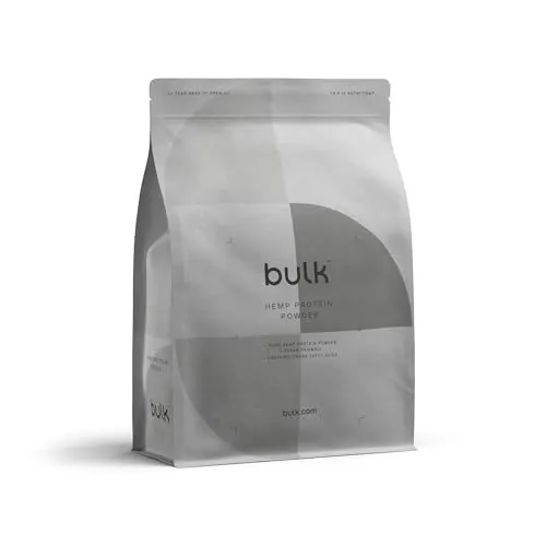 BULK Protéine de Chanvre poudre protéinée bio nature 500 g