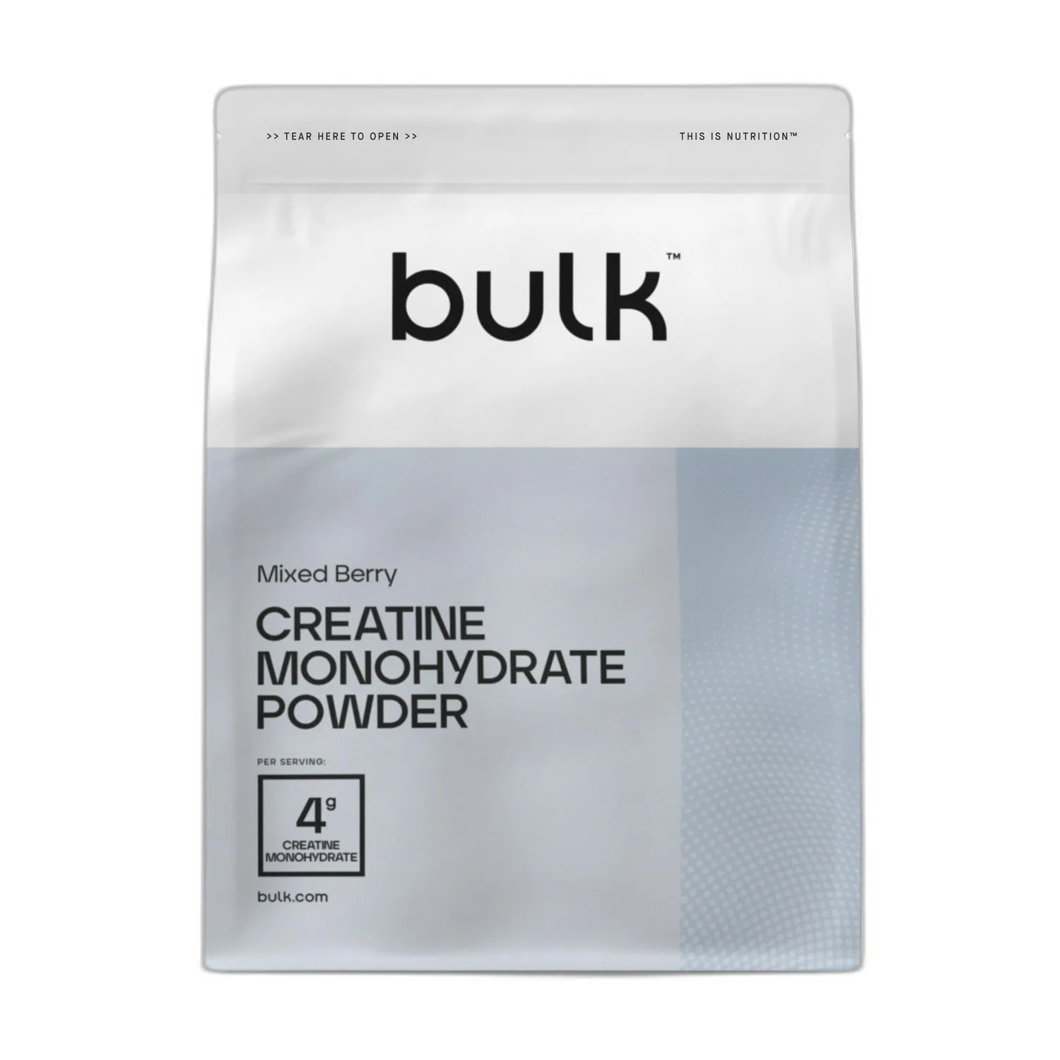 Bulk Créatine Monohydrate poudre 100 g sans saveur micronisée