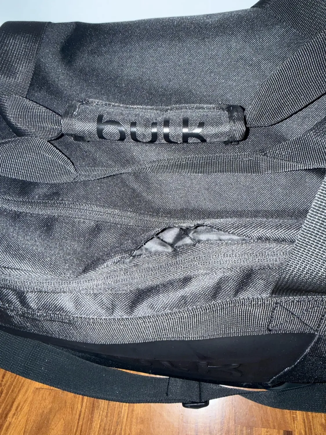 BULK Sac de sport quotidien noir 50 L