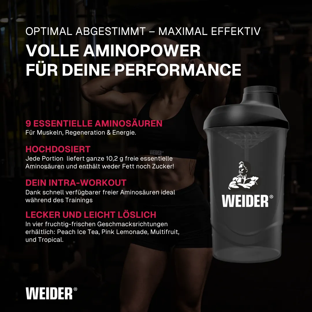 Weider Premium EAA poudre 325 g Peach Ice Tea vegan