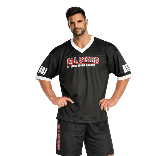 AllStars Workout T-Shirt t-shirt de sport rouge polyester