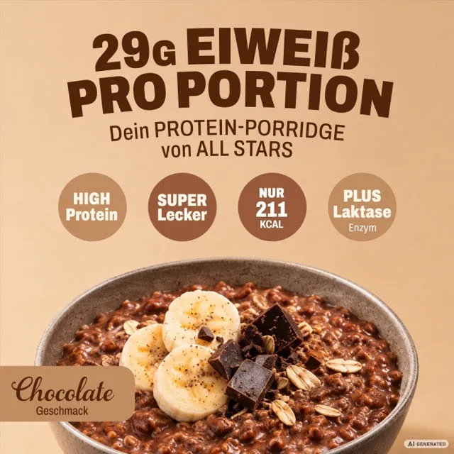 AllStars Protein Porridge chocolat 600 g 31 g protéines