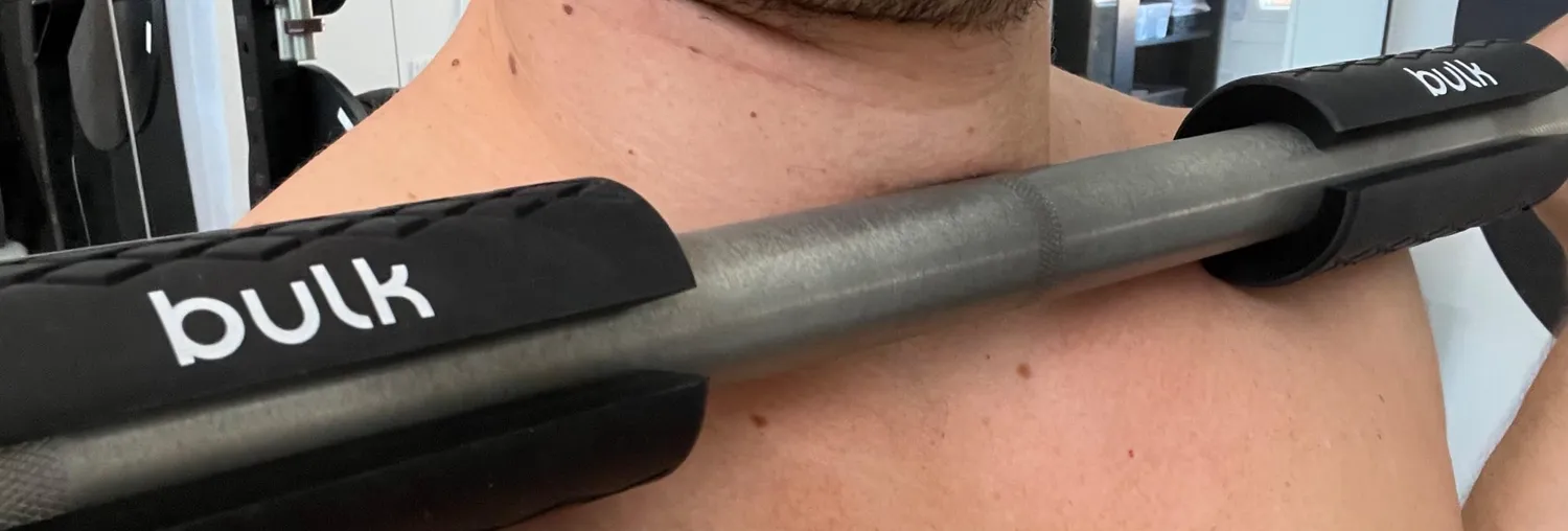 Bulk Poignées épaisses musculation silicone antidérapant x2