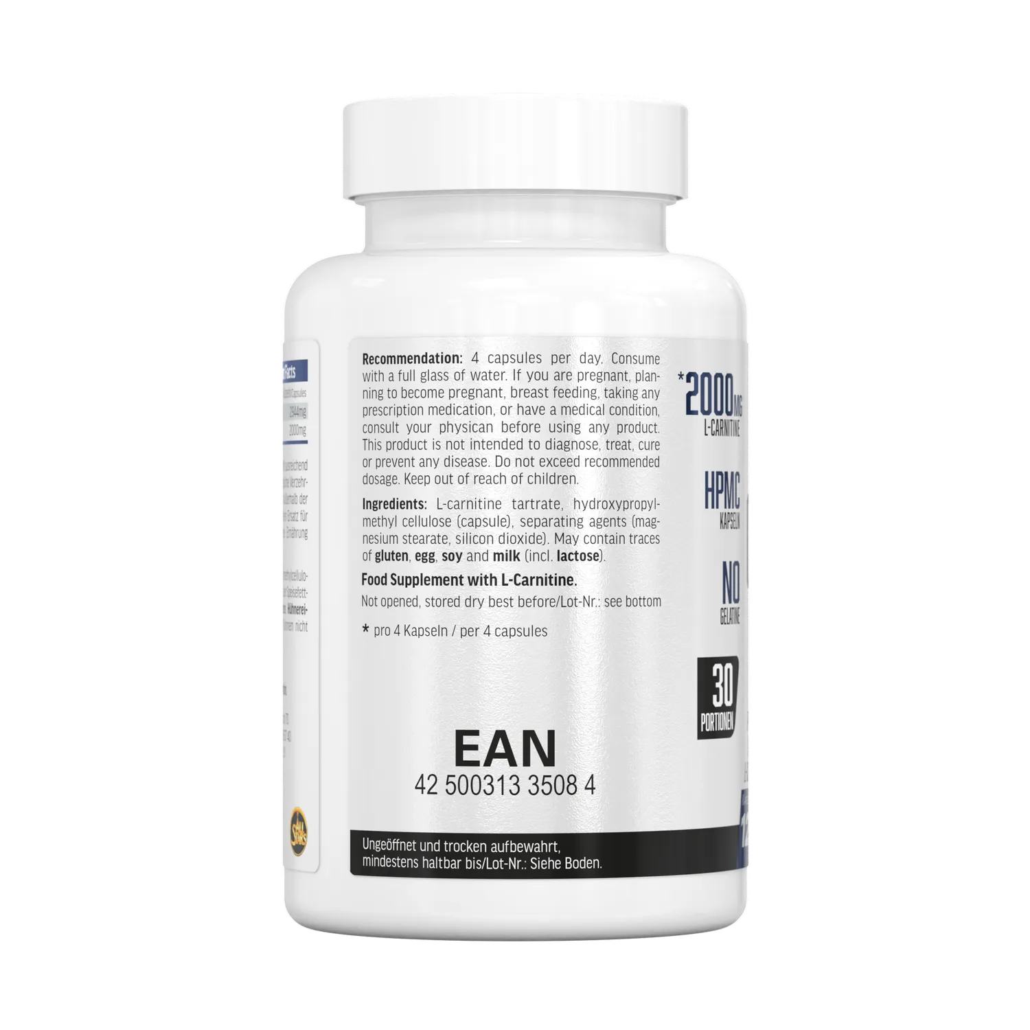 AllStars L-Carnitin gélules 120 vegan 500 mg