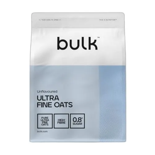 BULK Avoine Instantanée poudre 2,5 kg riche en fibres