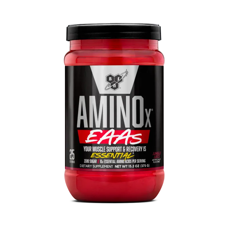 BSN AminoX EAAs acides aminés Fraise Dragon 25 doses