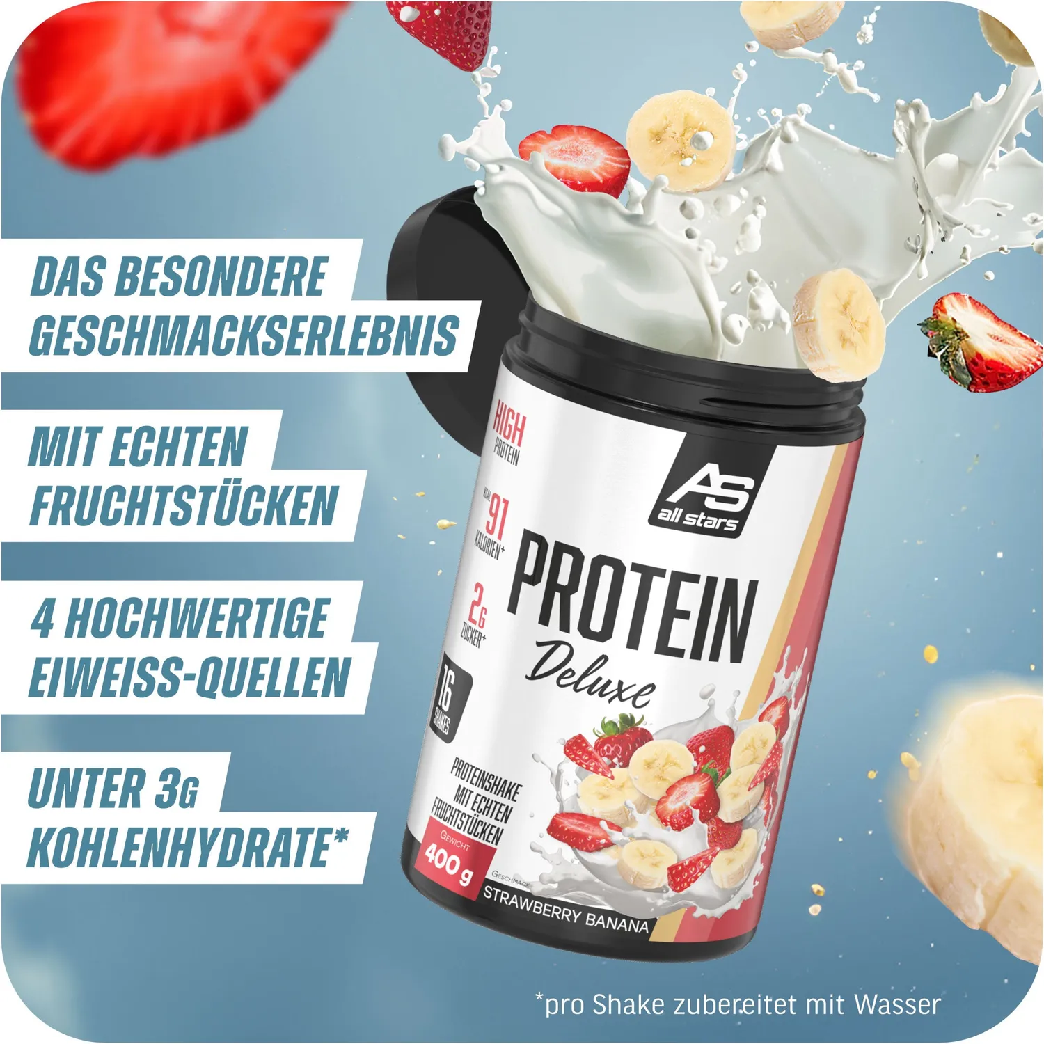 AllStars Protein Deluxe protéine 300 g Cookies & Cream