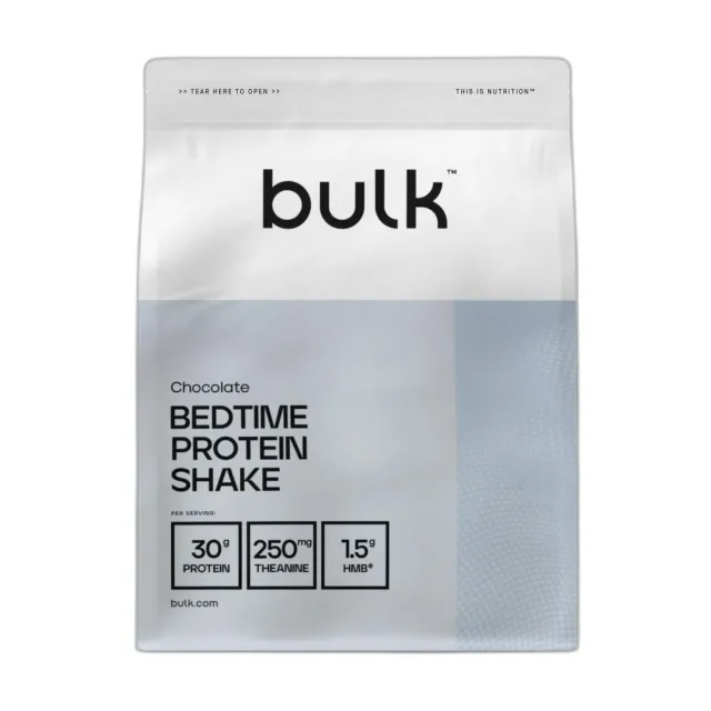 BULK Complete Bedtime Shake Protéiné Pré-Nuit chocolat 2,5 kg caséine