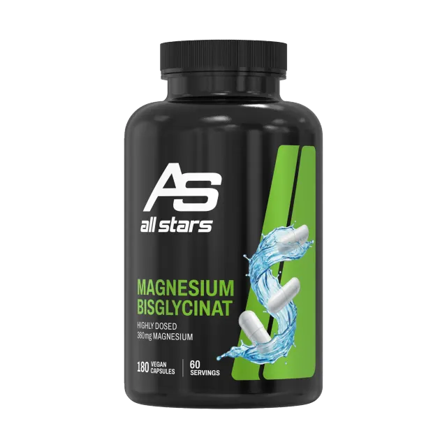 AllStars Magnesium Bisglycinat gélules 180 unités vegan 360 mg