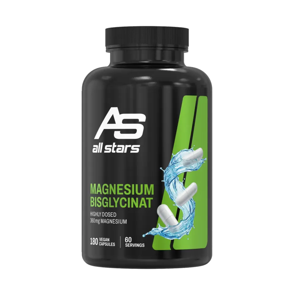AllStars Magnesium Bisglycinat gélules 180 unités vegan 360 mg
