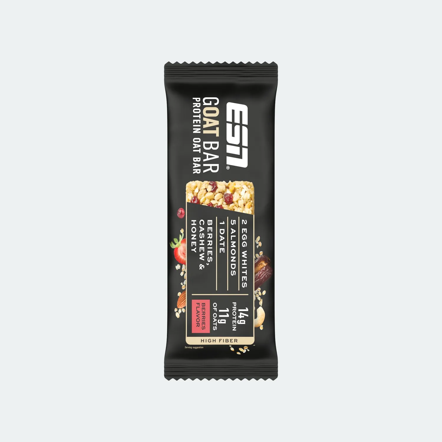 ESN GOAT Bar barre protéinée 12x55g chocolate macadamia