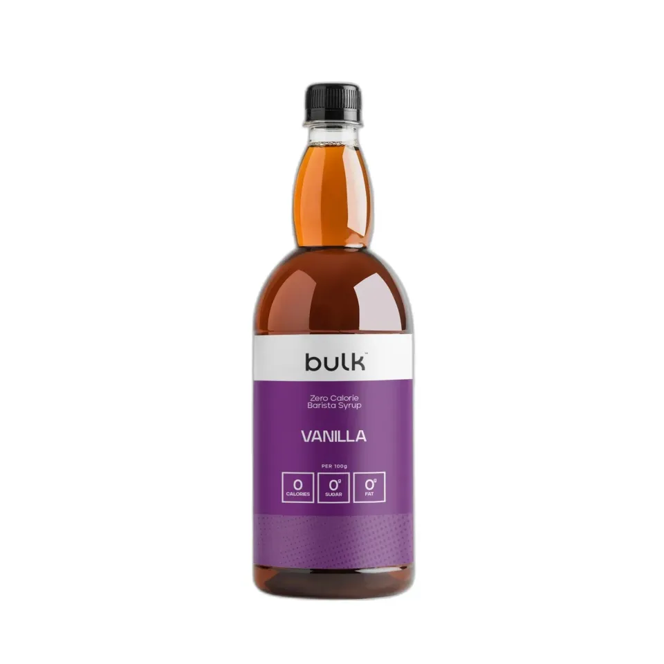 BULK Sirop Barista Zéro Calorie sirop vanille 1 litre sans sucre