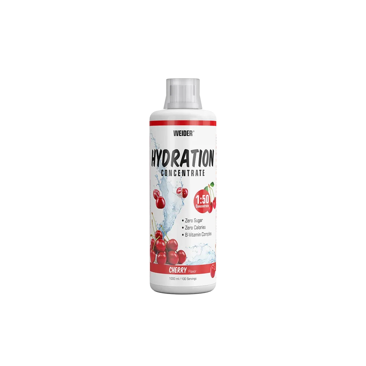 Weider Hydration Concentrate concentré boisson pêche-thé glacé 1 L sans sucre