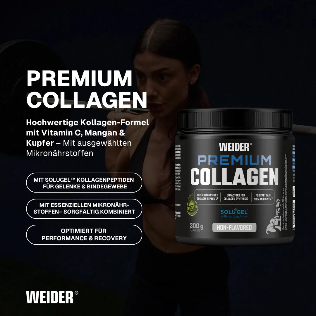 Weider Premium Collagen poudre de collagène 300 g peptides bovins