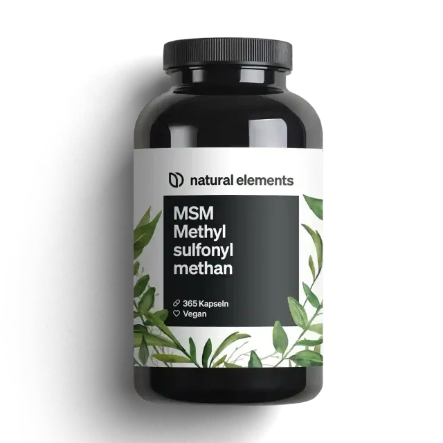 Natural Elements MSM gélules 365 unités 6 mois – mobilité
