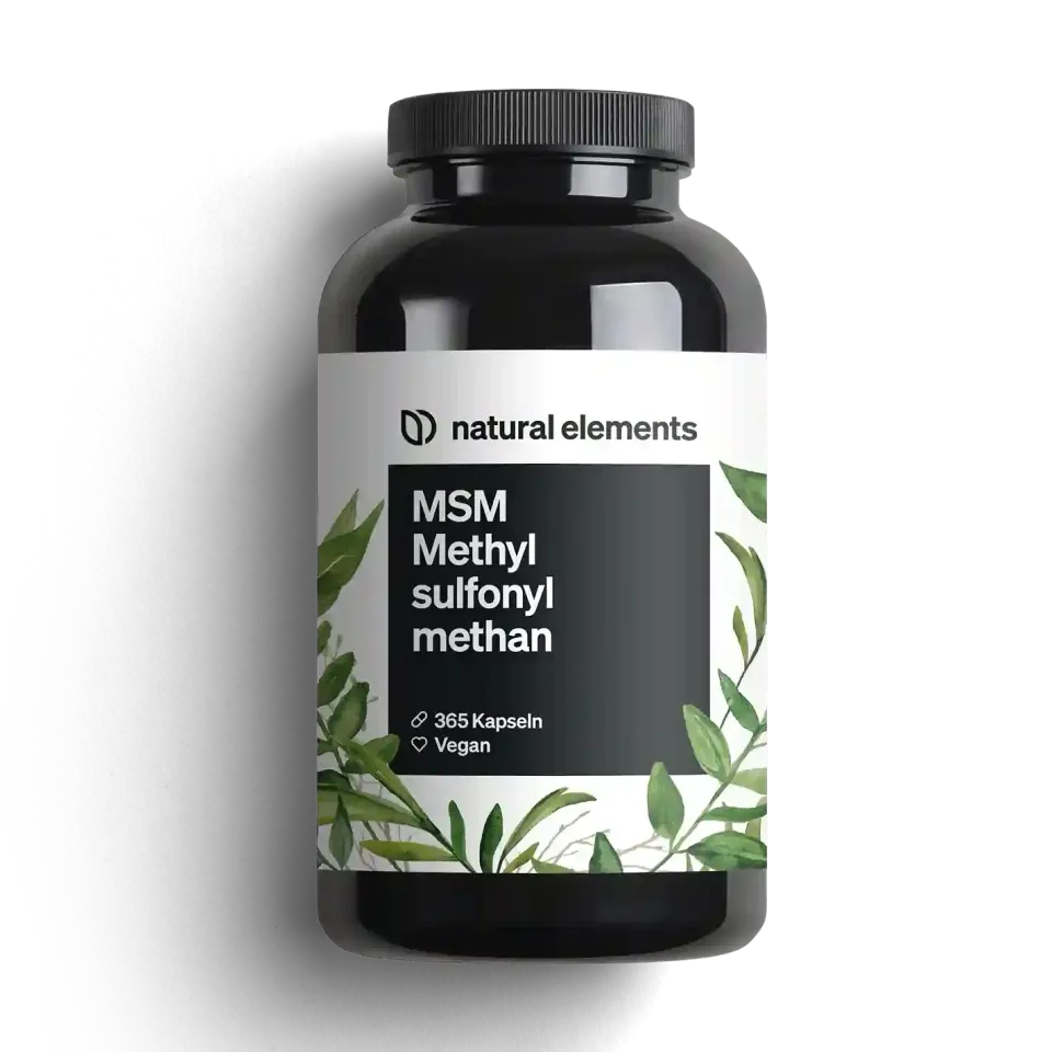 Natural Elements MSM gélules 365 unités 6 mois – mobilité