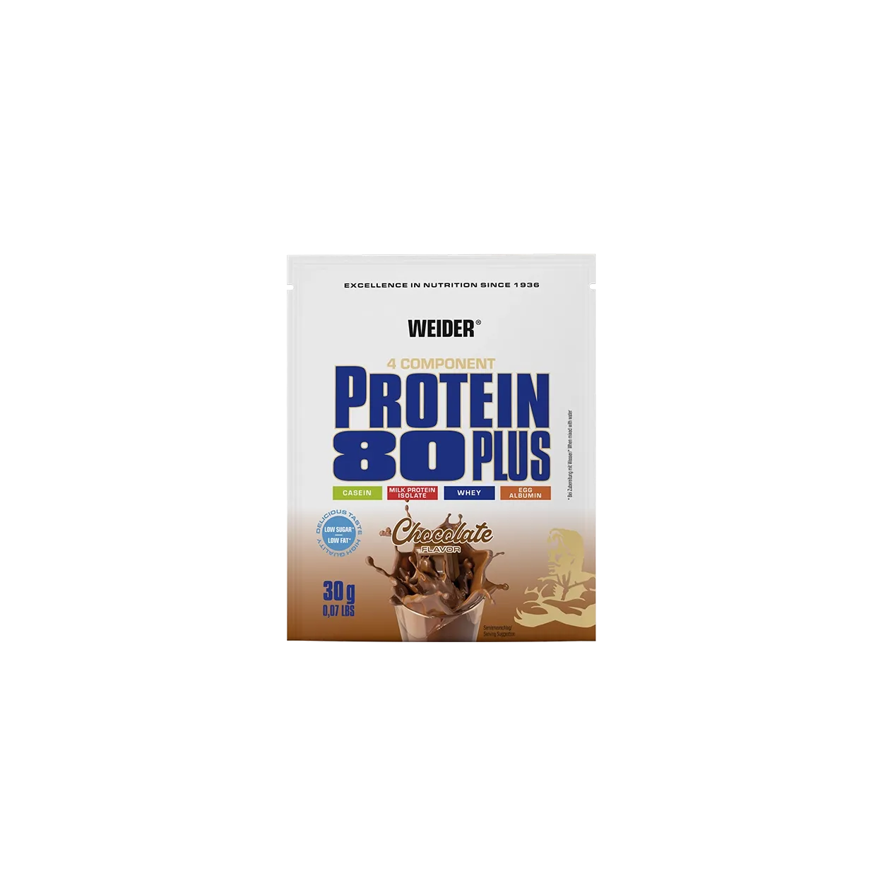 Weider Protein 80 Plus Probierbeutel poudre protéinée 30 g vanille