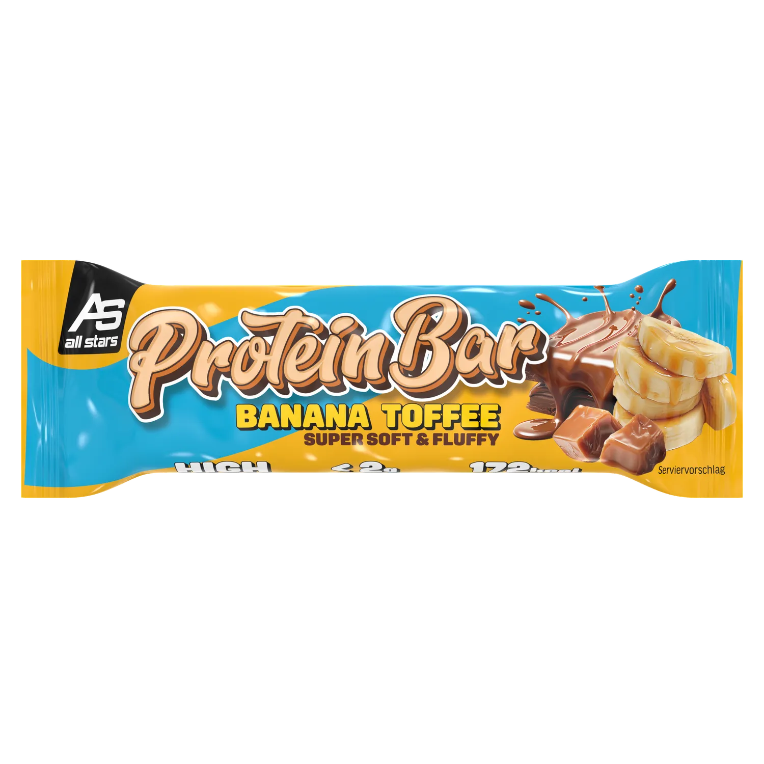 AllStars Protein Bar Soft & Fluffy barre protéinée Fudge Brownie 50 g moelleuse