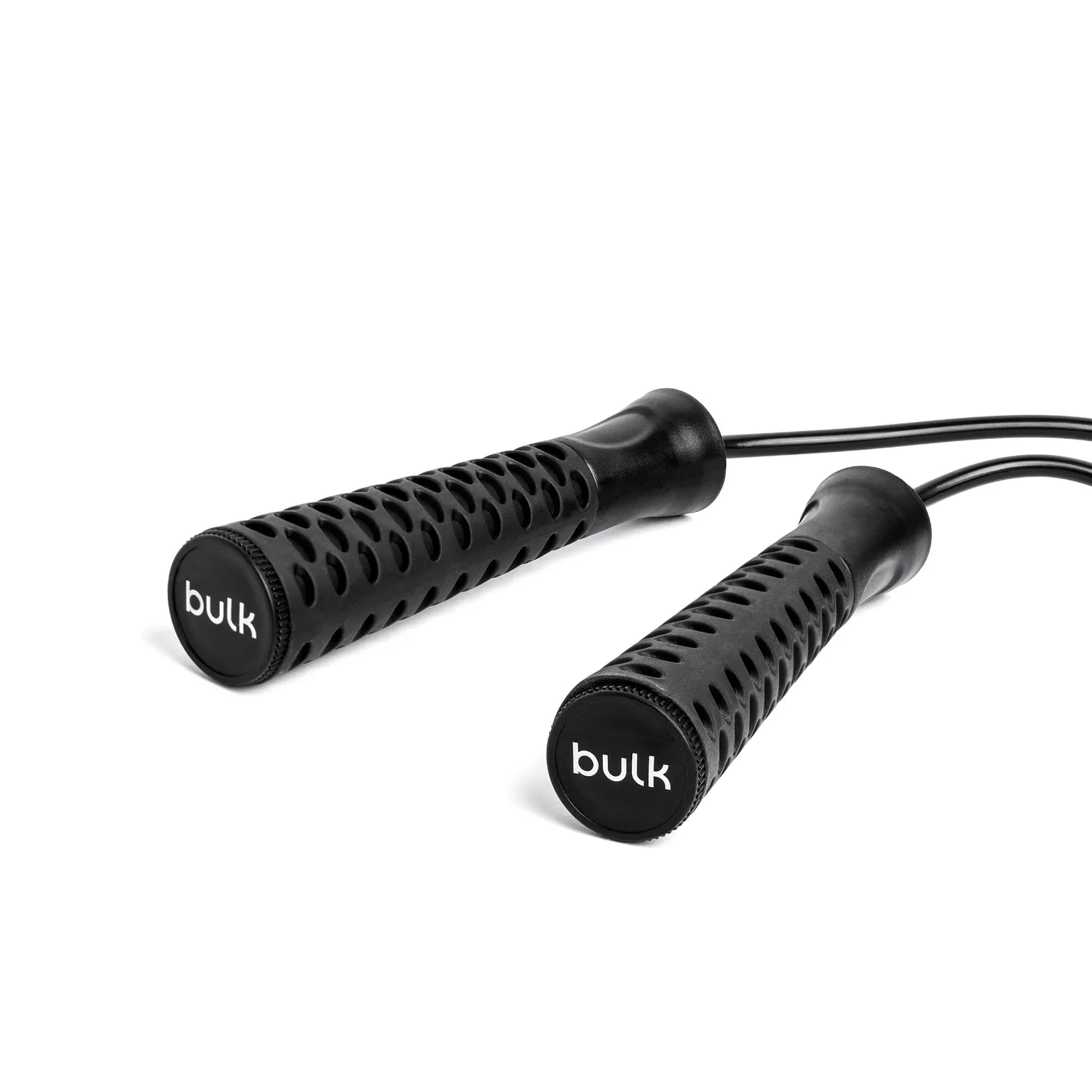 Bulk Corde à sauter réglable 278 cm vinyle noir