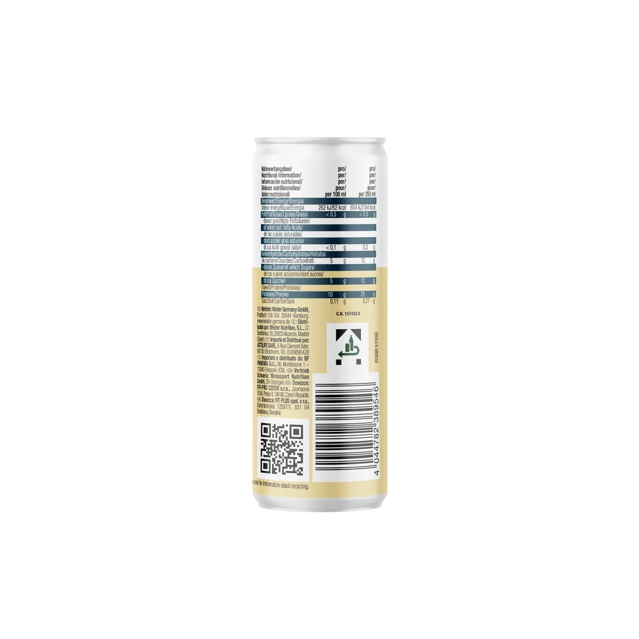 Weider Milk Protein Shake chocolat 250 ml