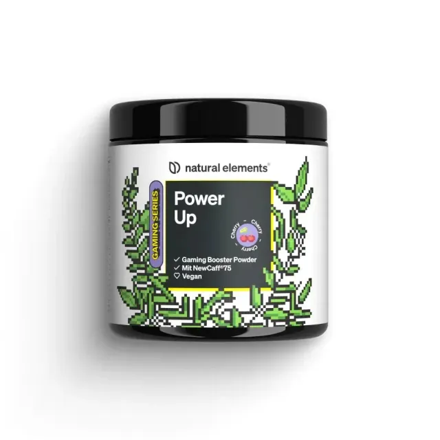 Natural Elements Brain Booster poudre 320 g cerise – caféine