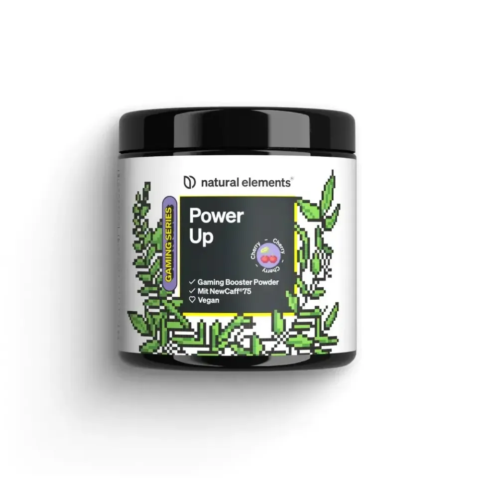 Natural Elements Brain Booster poudre 320 g cerise – caféine
