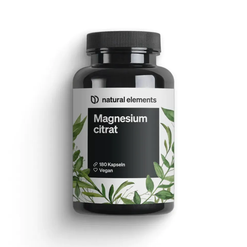 Natural Elements Magnesiumcitrat magnésium citrate 180 gélules