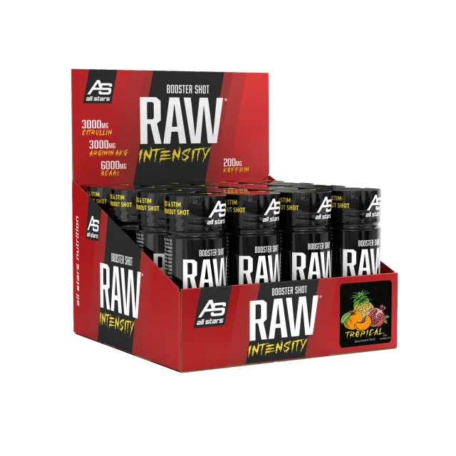 AllStars Intensity Booster Shot pré-workout Tropical 1 shot caféiné