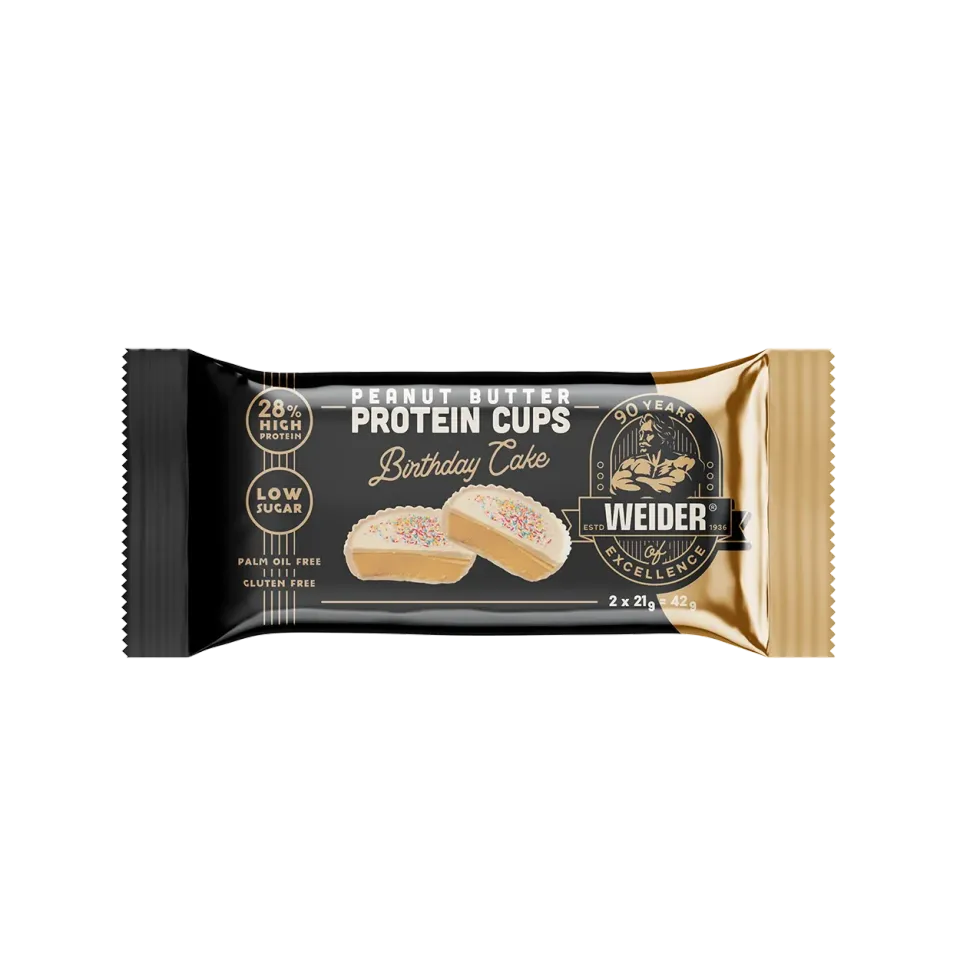 Weider Protein Cups cups protéinés Peanut Butter, faibles en sucres