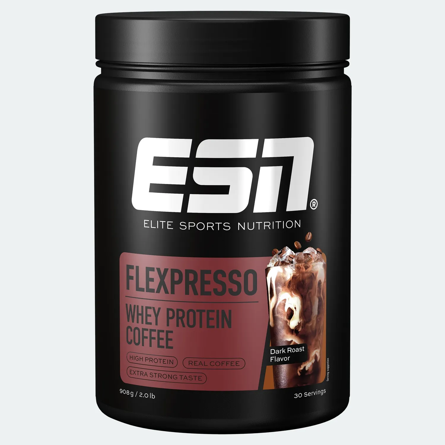 ESN Flexpresso café protéiné chocolat 30 g 23 g protéines