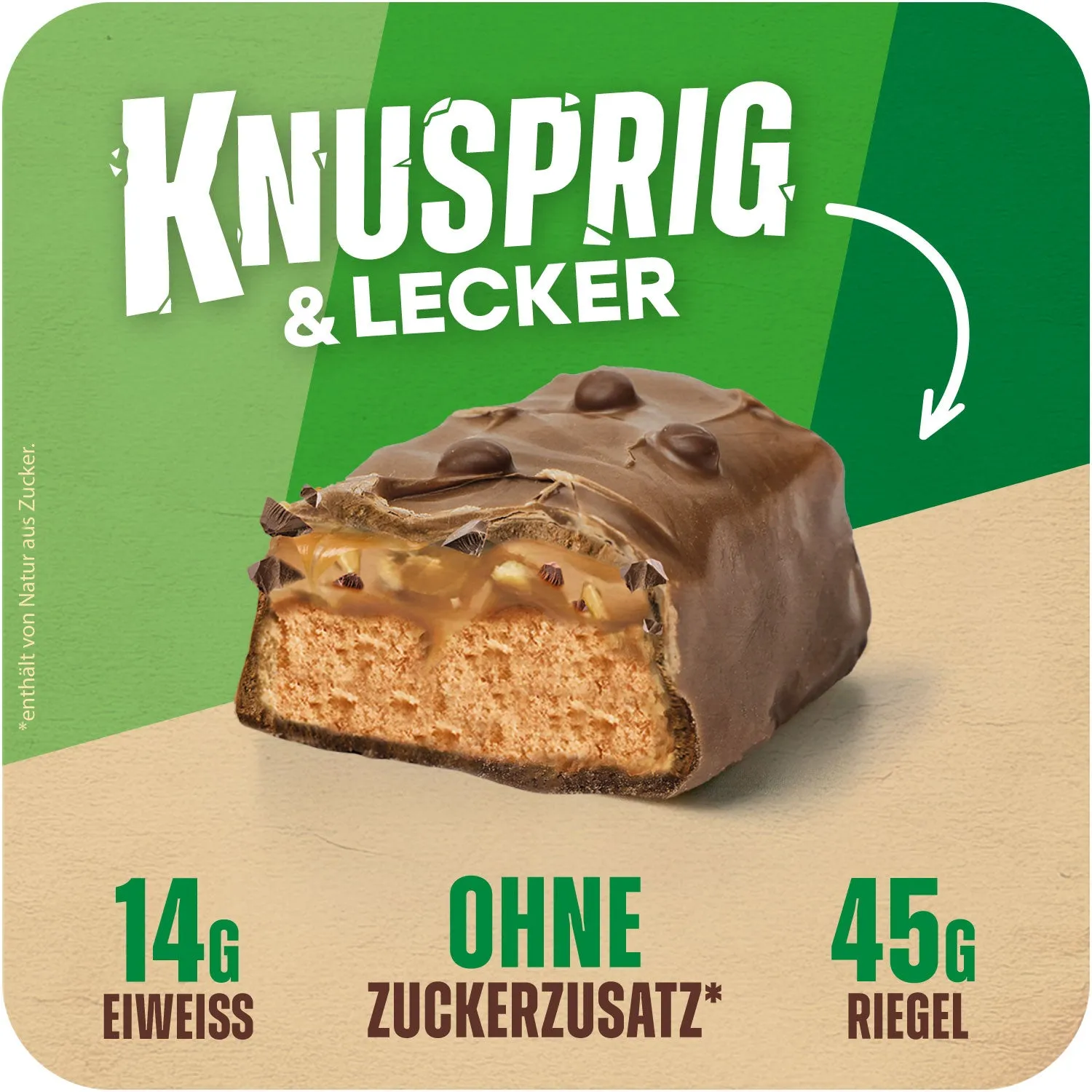 AllStars Vegan Protein Riegel barre protéinée Peanut-Caramel 1 barre végétale