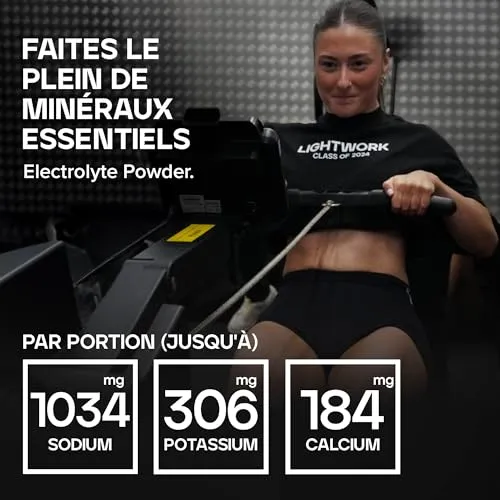 BULK Complete poudre d’électrolytes nature 500 g sans sucre